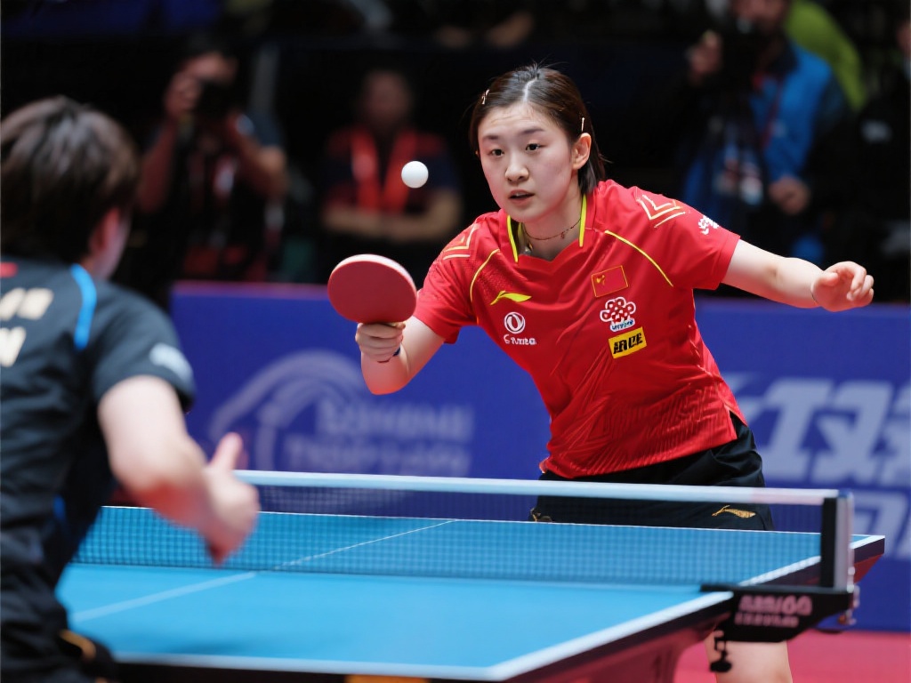 作为中国乒乓球队的新生代选手之一，陈幸同