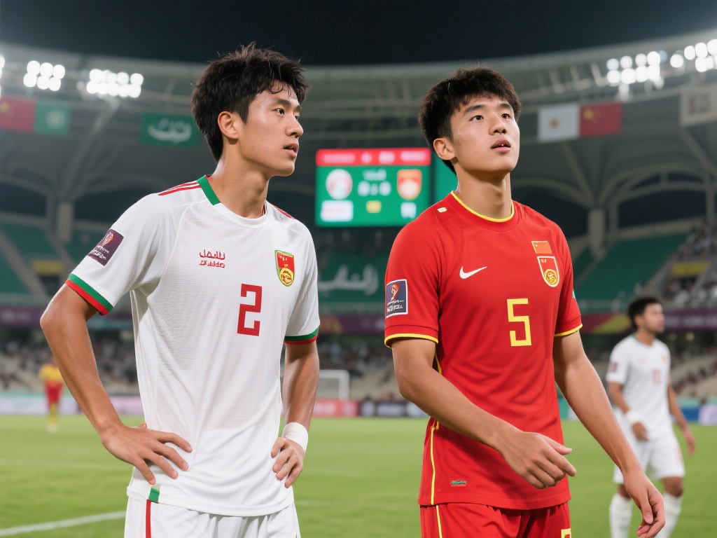 在万众期待中，沙特与中国队的激烈对决即将