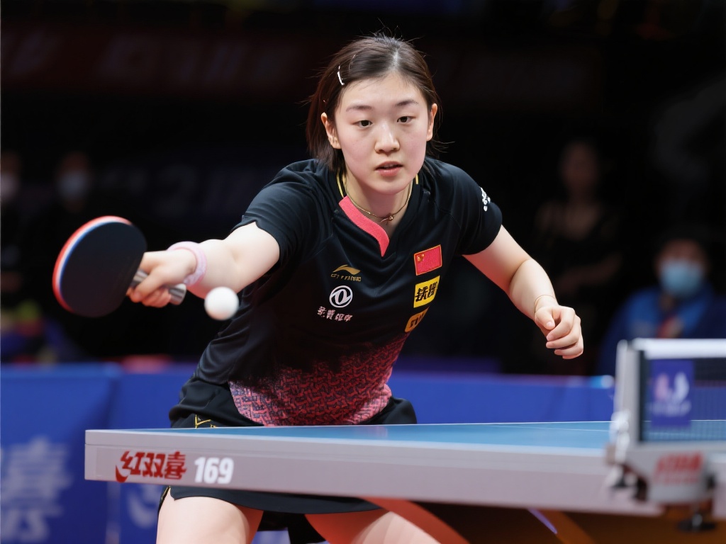 钱天一轻松闯入女单16强 在最近的乒乓球赛事中,一位年轻选手以出色