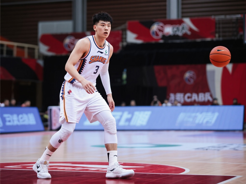 以李添荣自身为例，作为一名年轻的CBA球