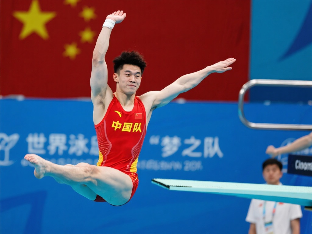 王宗源的成功并非偶然，而是中国跳水队整体