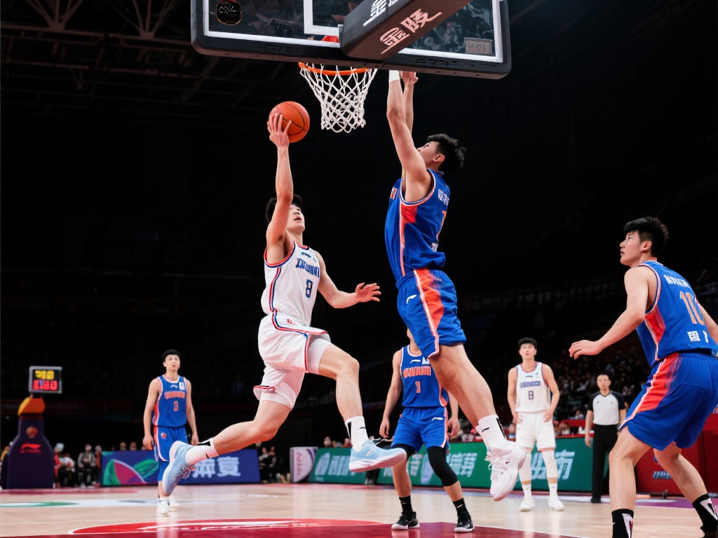 杨瀚森欧洲步突破上篮,余嘉豪隔扣霸气回应 篮球场上的每一场较量,既是智慧的碰撞,也